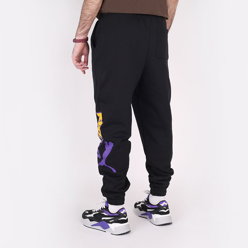 мужские черные брюки PUMA Kuz Sweat pants 58930901 - цена, описание, фото 5